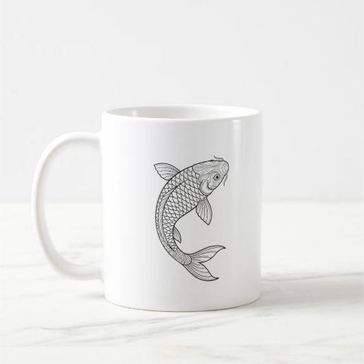 Mug La lame de Koi (Gauche)