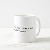 Mug La langue est un virus d'espace (Devant droit)