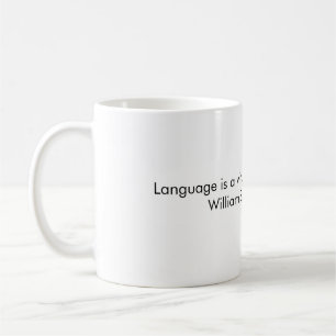 Mug La langue est un virus d'espace