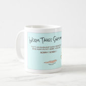 Mug La leçon de natation de ver (Devant gauche)