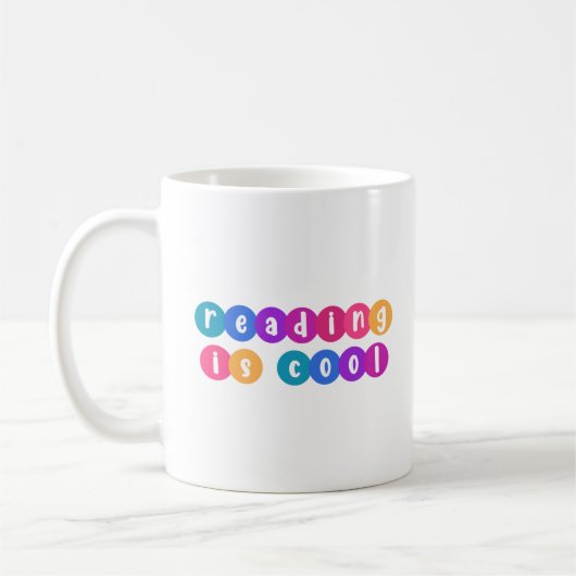 Mug La lecture est cool (Gauche)