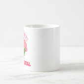 Mug La lecture est fondamentale ! Faites glisser les d (Centre)