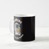 Mug La lecture est hors de ce monde (Devant gauche)
