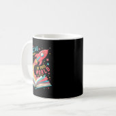 Mug La lecture est hors de ce monde livre d'espace d'a (Devant gauche)