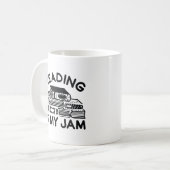 Mug La lecture est ma confiture (Devant gauche)
