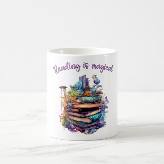 Mug La lecture est magique (Centre)