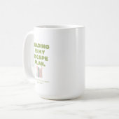 Mug La lecture est mon plan d'évasion - Conception de (Devant gauche)