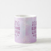 Mug La lecture est un rêve les yeux ouverts (Centre)