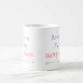 Mug La lecture personnalisable est mon super pouvoir (Centre)