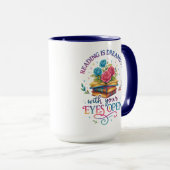 Mug La Lecture Rêve... (Devant droit)