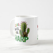 Mug La Lecture Vous Rend Sharp Drôle Amateurs de lectu (Devant gauche)