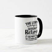 Mug La légende a officiellement retiré la retraite fuu (Devant droit)