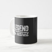 Mug la légende a pris sa retraite (Devant gauche)