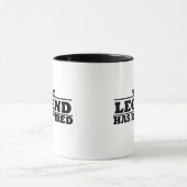 Mug La légende a retiré une drôle de retraite (Centre)