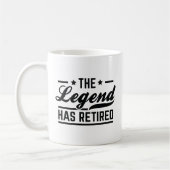 Mug La Légende A Retraité (Gauche)