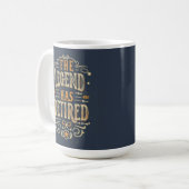 Mug La Légende A Retraité (Devant gauche)