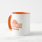 Mug La légende du basketball boule orange (Devant gauche)