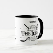 Mug La Légende (Hockey) (Devant droit)