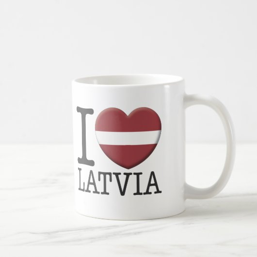 Mug La Lettonie (Droite)