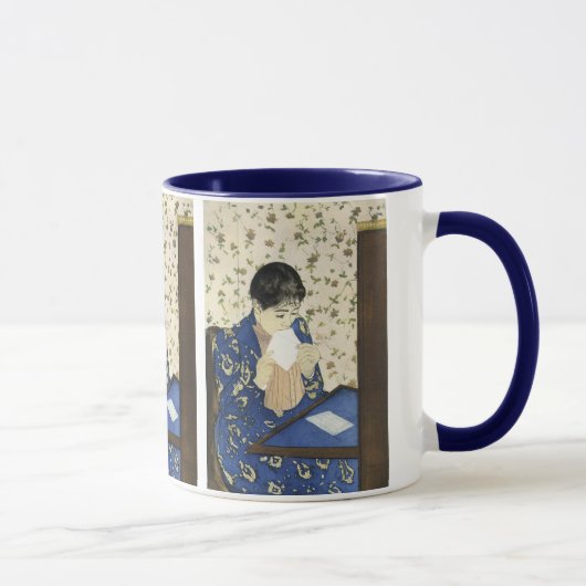 Mug La Lettre de Mary Cassatt, Impressionnisme Vintage (Droite)