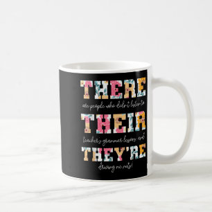 Mug Là, Leur Theye Anglais Grammar Enseignant Drôle Q