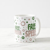 Mug La liberté d'expression est un droit humain (Devant droit)