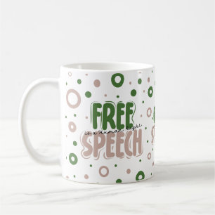 Mug La liberté d'expression est un droit humain
