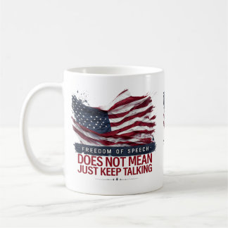 Mug La liberté d'expression ne signifie pas simplement