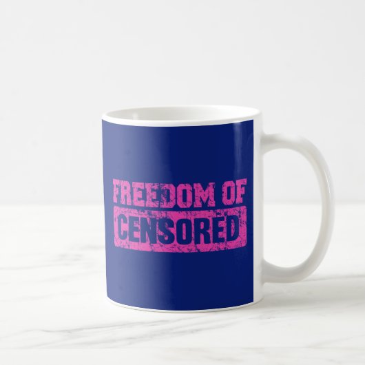 Mug La liberté d'expression peut-être pas si (Droite)