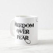 Mug La liberté face à la peur (Devant gauche)