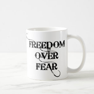 Mug La liberté face à la peur