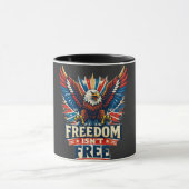 Mug La liberté n'est pas gratuite (Centre)