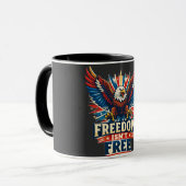 Mug La liberté n'est pas gratuite (Devant gauche)