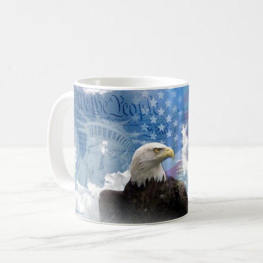 Mug "La liberté n'est pas libre" (Devant gauche)