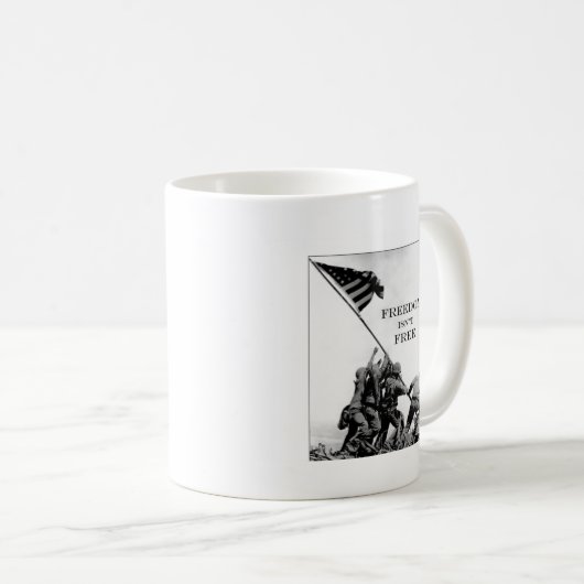 Mug La liberté n'est pas libre (Devant droit)