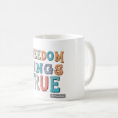Mug La liberté sonne vrai (Devant droit)