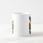 Mug La Liberté vole ici Rétro Eagle (Centre)