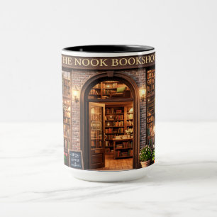 Mug La librairie vintage The Nook Book