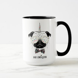 Mug La licorne de carlin soit unique