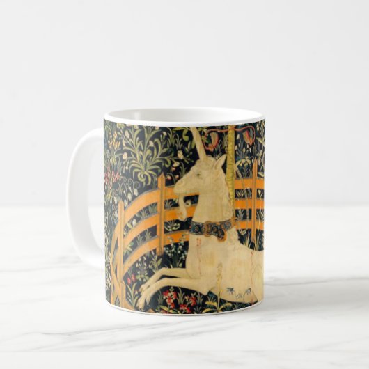 Mug La licorne en captivité (Devant gauche)