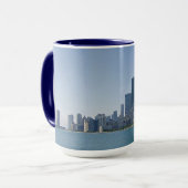Mug La ligne aérienne de Chicago (Devant gauche)