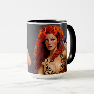 Mug La ligne de bavardage de minuit de Foxella