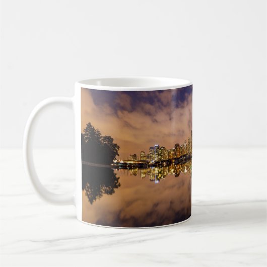 Mug La Ligne de Vancouver au Canada (Gauche)