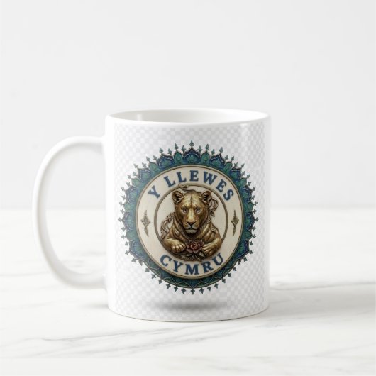 Mug La lionne. Angleterre (Gauche)