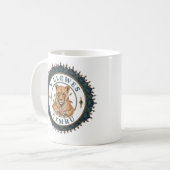 Mug La lionne. Angleterre (Devant gauche)