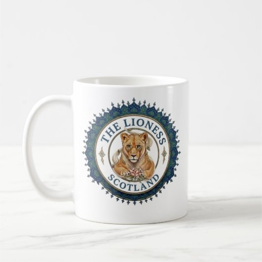Mug La Lionne. Écosse (Gauche)