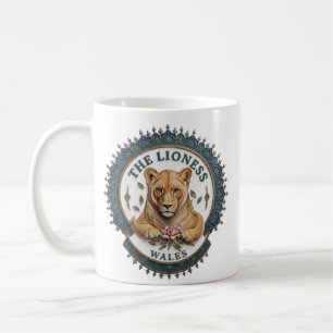 Mug La Lionne. Pays de Galles