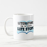 La littérature est là où la vie STOPs.w
