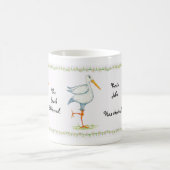 Mug La livraison de cigogne (Centre)
