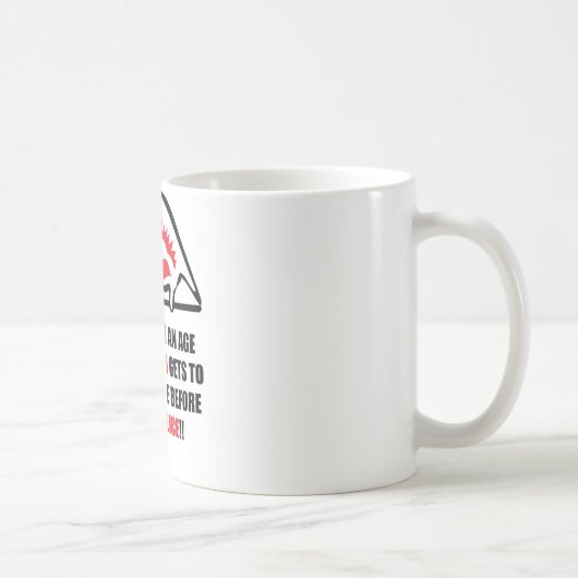 Mug La livraison de pizza (Droite)